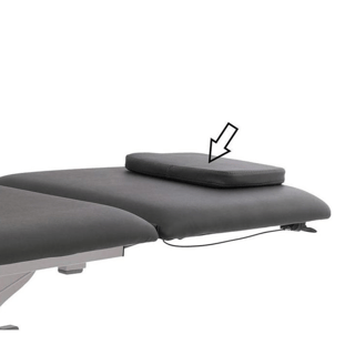 Almofada reposacabezas cinza para a Marquesa elétrica de dois corpos Kinefis Quality Perimetral